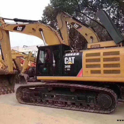 大型礦山挖掘機卡特349D出售 卡特349D2二手挖掘機 純土方二手挖掘機