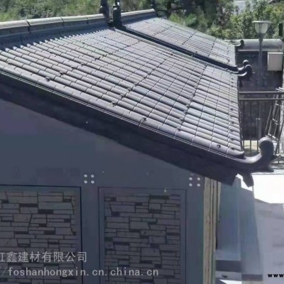 韶關中式仿古屋檐瓦 仿古圍墻瓦 室內門頭裝飾瓦