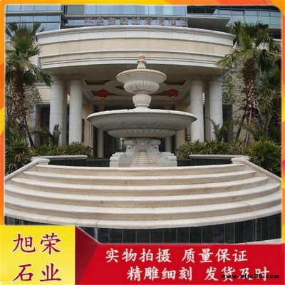 中式疊水缽 廣場公園大型雙層石雕水缽 惠安石雕水缽廠家設計