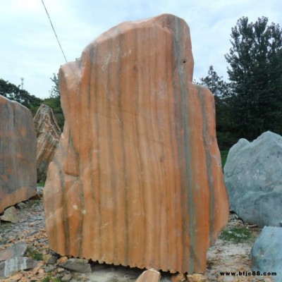 武漢晚霞紅景觀石-竣峰石業(yè)20000平米景觀石基地-武漢景觀石廠家