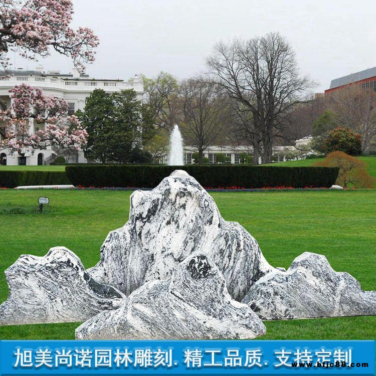 切片雪浪石 大型雪浪石 景觀石 公園風景擺件