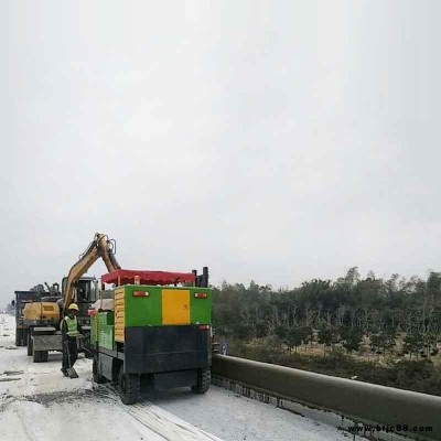 濟寧生產供應公路路緣石滑模成型機混凝土現澆路沿石一次成型機可上門安裝調試