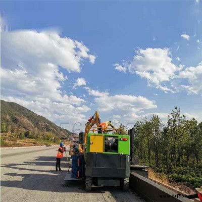 小型路沿石成型機混凝土路緣石滑模機價格道路加寬路平石滑模成型機