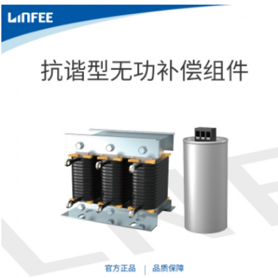 領菲linfee LNFG系列 抗諧型無功補償組件單相濾波電抗器電容器