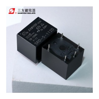 三友繼電器SRD-S-105/112/124D 小型功率繼電器5V -12V-24VDC