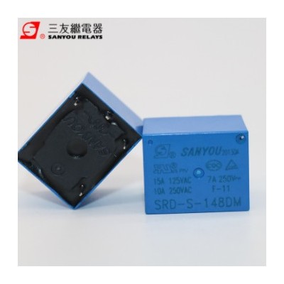 三友繼電器SRD-S-105/112/124/148DM 小型繼電器5V-12V-24V