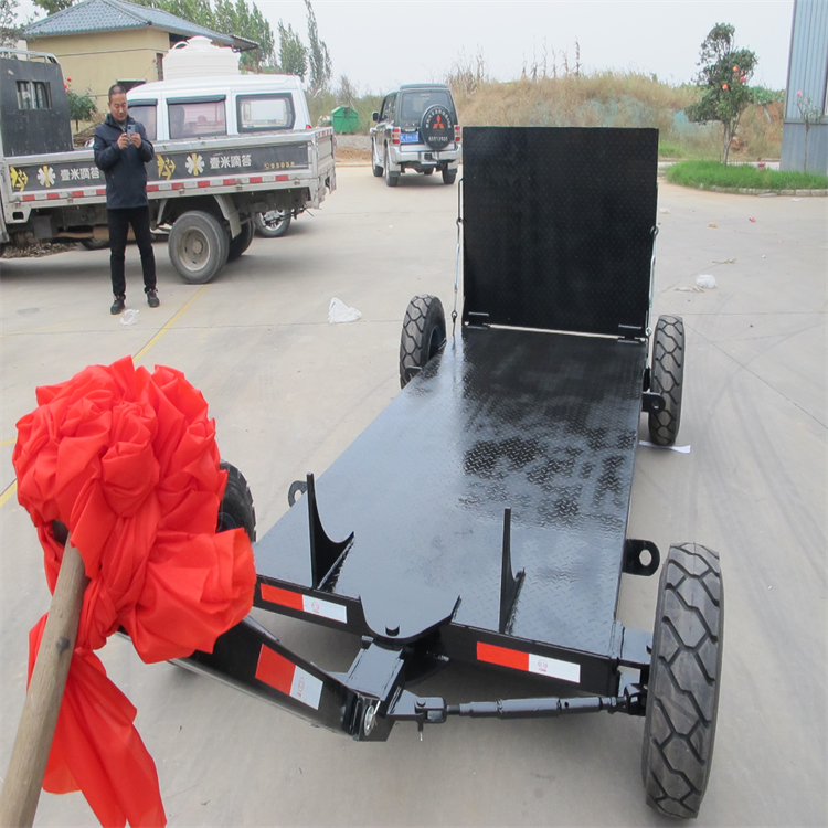 挖掘機拖板車 挖掘機拖車 鋼材運輸平板半掛車