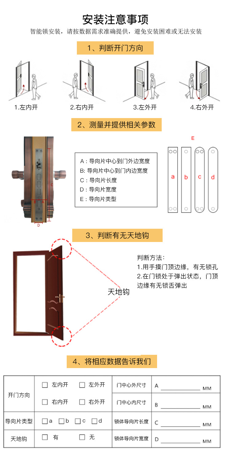 家用防盜門指紋鎖wdunm人臉識別指紋密碼刷卡智能鎖示例圖8