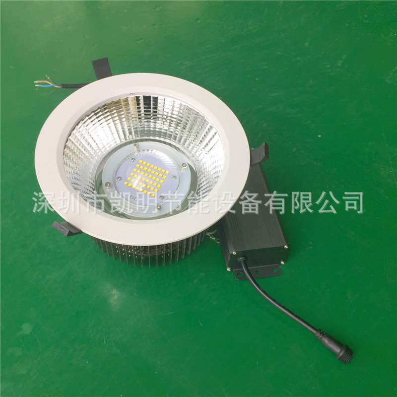 led射燈 白色墻壁裝斜射40w 50w 60w 80w 100w 120w 150w射燈示例圖7