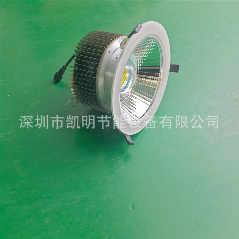 led射燈 白色墻壁裝斜射40w 50w 60w 80w 100w 120w 150w射燈示例圖2