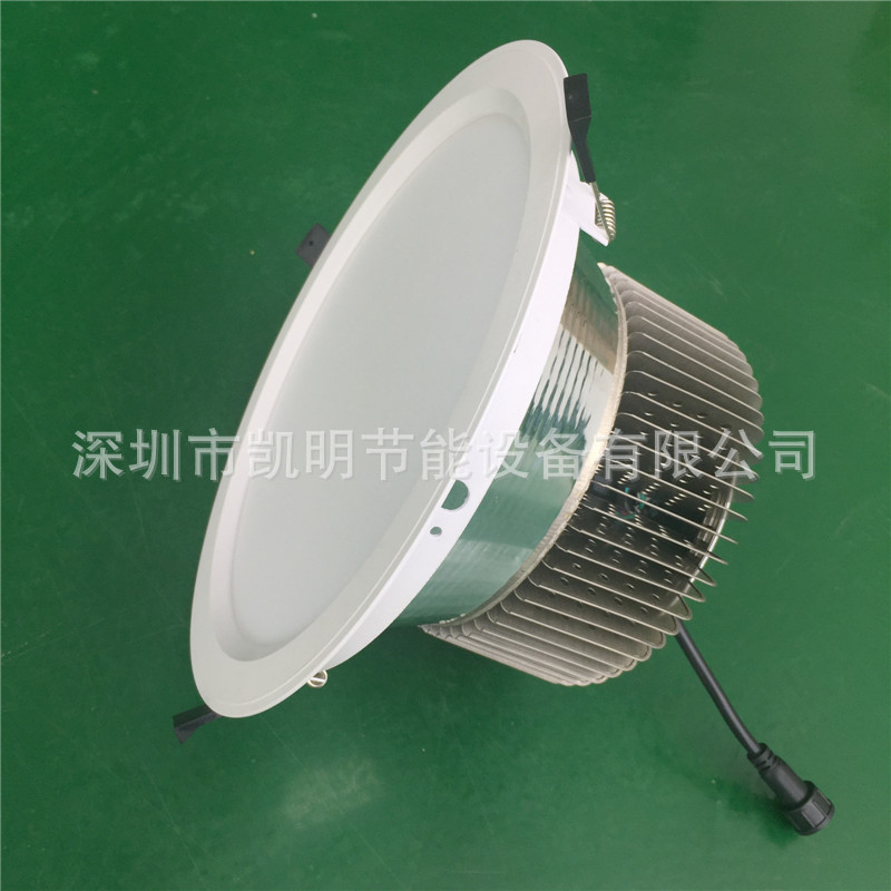 LED筒燈50W 60W防水LED天花射燈80W 100W 120W 150W不銹鋼COB筒燈示例圖1