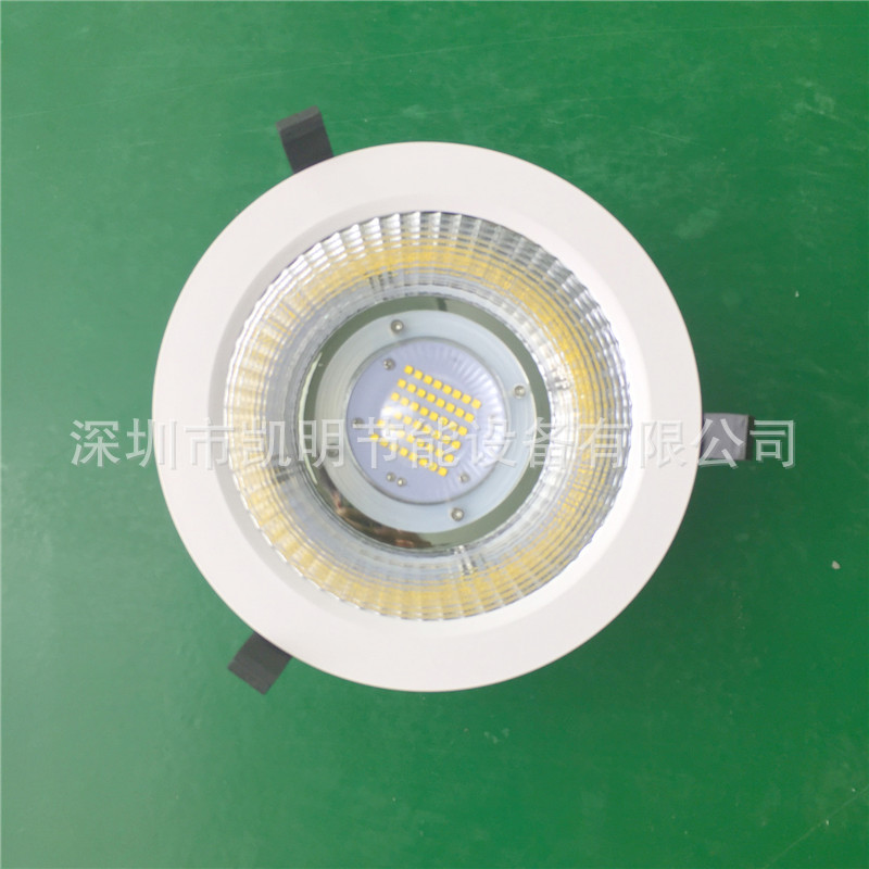 室內(nèi)LED射燈 KW-SD50W 60W 80W 100W 6寸8寸10寸大瓦數(shù)COB射燈示例圖1