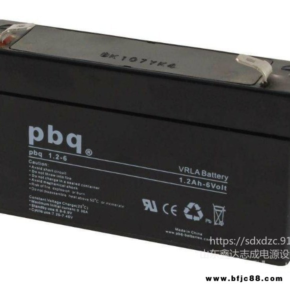 荷蘭PBQ蓄電池pbq1.2-6 6V1.2AH 應急電源 電梯應急燈用 價格