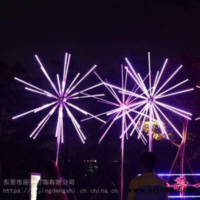 LED景觀燈流星燈戶外景觀燈公園草坪景觀燈34支直徑16米高36米