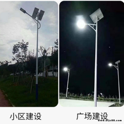 太陽(yáng)能led路燈 湖北黃岡6米100w路燈庭院燈