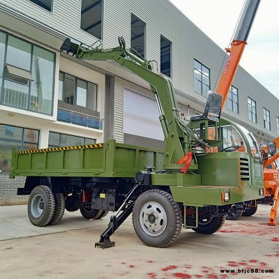 四不像農用隨車挖廠家 挖沙運輸挖掘機 輪式液壓挖掘裝載機