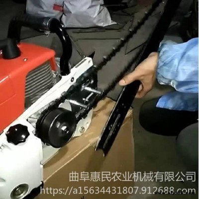 惠民 HM-QGJ 鏈式石材切割鋸 石材破切帶鋸切割機 汽油電動兩用切割機