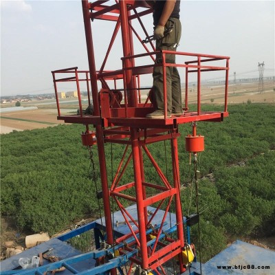 高空作業(yè)升降機(jī)單柱雙籠 蓋樓建筑物料施工升降機(jī) 生產(chǎn)廠家