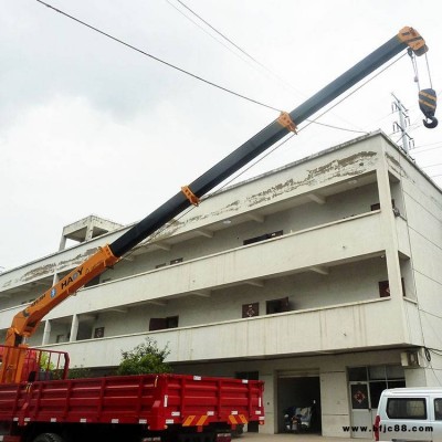 廠家直銷 6噸直臂隨車起重機 遙控6噸伸縮臂吊機