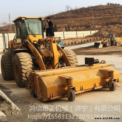 鴻信裝載機清掃車 22方東風天龍洗掃車 工廠馬路清掃車除塵道路清洗環(huán)衛(wèi)車 銑刨公路掃地機價格