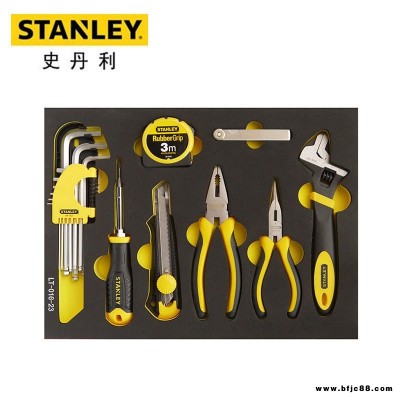 史丹利工具21件套緊固夾持測(cè)量工具托維修五金套裝LT-016-23   STANLEY工具