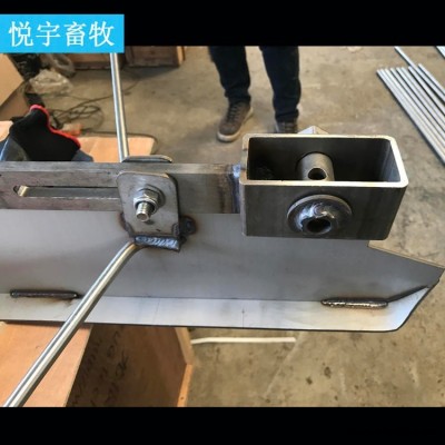 不銹鋼刮糞機 一拖二刮糞機 悅宇 齒輪箱養殖清糞機