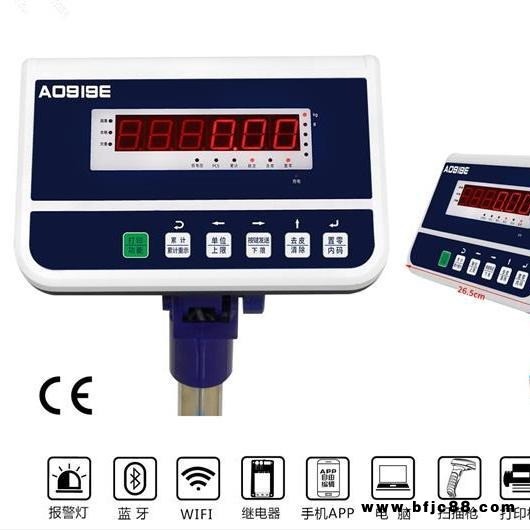巨天電子地磅儀表AO919E稱重儀表/地磅顯示器/地磅顯示屏/衡器地磅