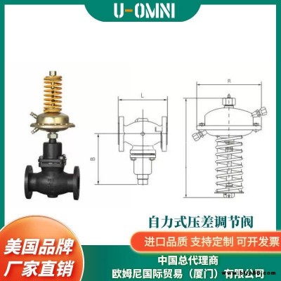 進口自力式壓差調節閥-U-OMNI美國品牌歐姆尼-進口手動調節閥