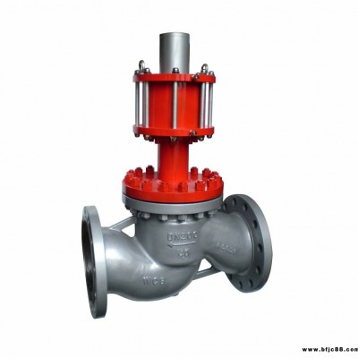 ZSBN-10～110、Control Valve、氣動切斷調節閥、氣動活塞式雙座調節閥（反作用）