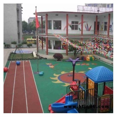 epdm現澆彈性塑膠 幼兒園地面施工 幼兒園室外EPDM橡膠地板 幼兒園彩色EPDM橡膠