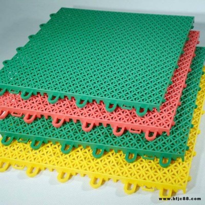 廠家供應戶外懸浮地板 幼兒園操場專用地板 藍球/足球場運動地板 室外懸浮地板報價