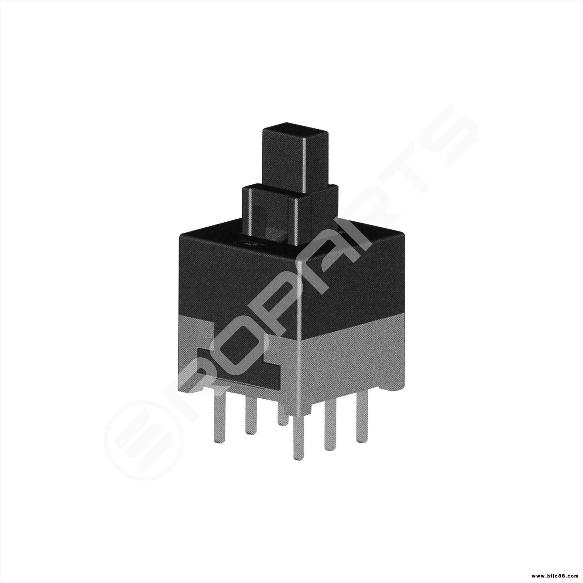 三榮部品 廠家供應8.58.5按鍵開關 PG-2085自鎖開關 無鎖開關 6腳插件開關