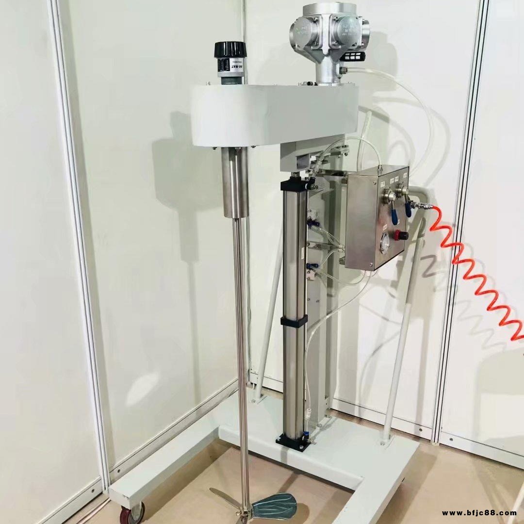 上海加斯頓化工油漆防爆氣動升降攪拌機生產廠家、TC-A、醫藥氣動攪拌機、