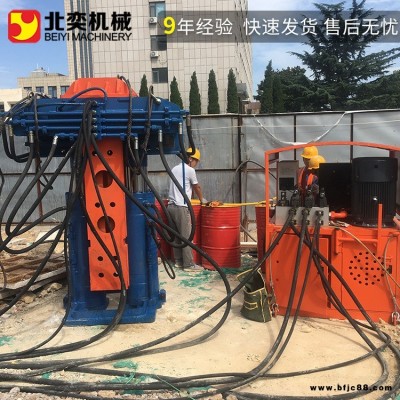 北奕機械 工法樁拔樁機  smw工法拔樁機  型鋼拔樁機械   工字鋼拔樁機  獲行業客戶好評