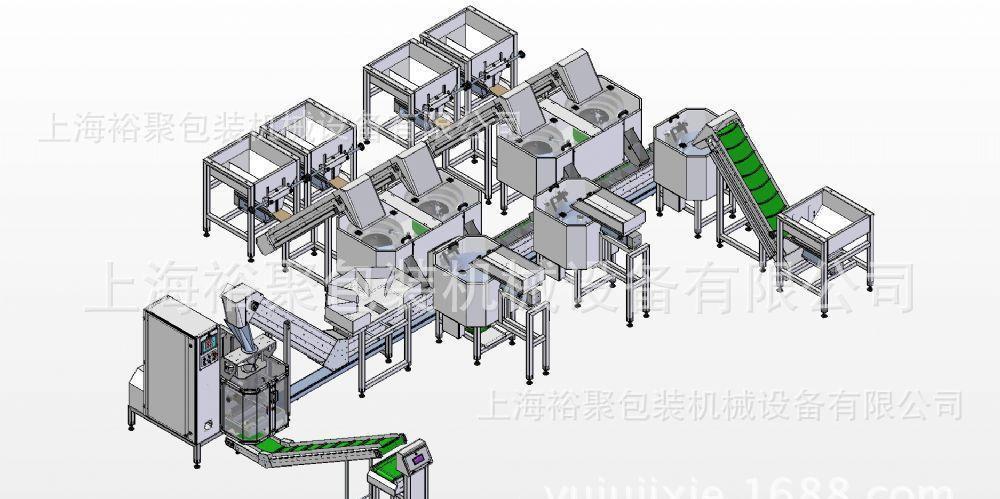 水管接頭五金建材配件連接件全自動包裝機【上海裕聚專業制造商】示例圖45