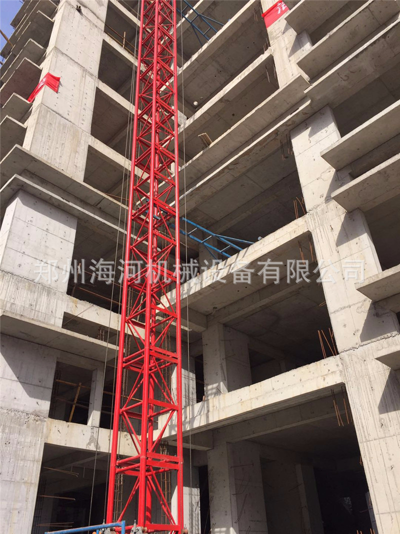 供應建筑物料雙吊籃提升機 多層高建筑物外墻施工升降機現貨示例圖14