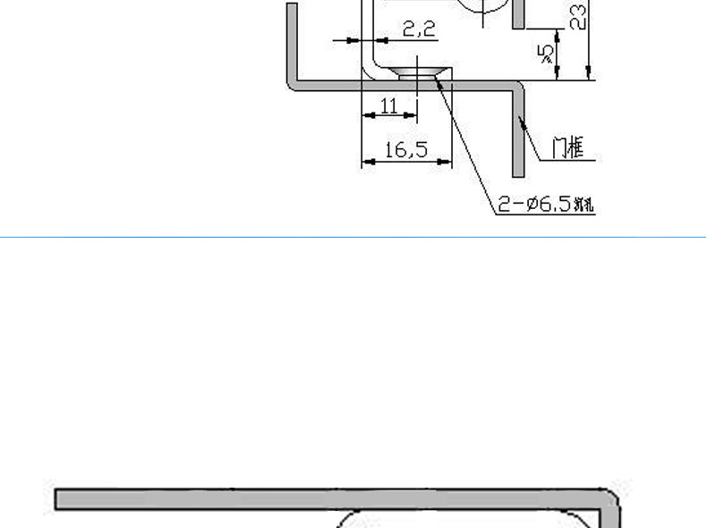 納匯品牌高壓機電箱合頁鉸鏈中控箱合頁配電箱門鉸鏈發(fā)電機合頁示例圖4