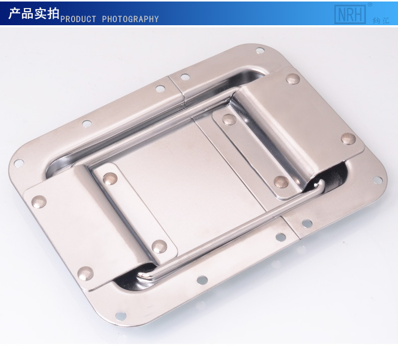 NRH/納匯航空箱合頁鉸鏈 廠家定做木鋁箱可支撐合頁批發經銷五金示例圖4