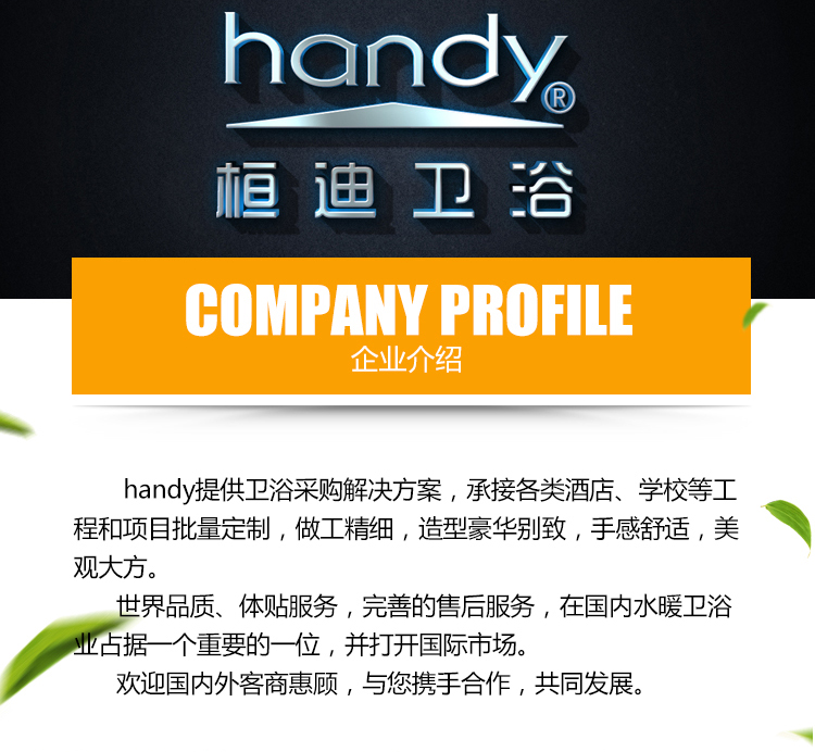 暗裝淋浴花灑水龍頭廠家 代理入墻式花灑淋浴器套裝桓迪handyHD-3E554 湖南家用衛浴室暗裝淋浴花灑套裝示例圖23