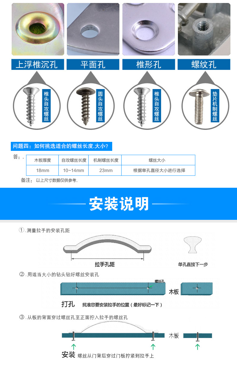 NRH/納匯4415威克拉手箱包提手鋁箱把手塑料拉手五金工具箱提手示例圖10