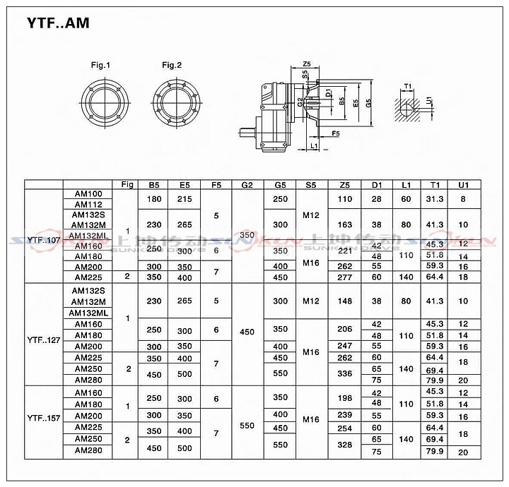 廠家直銷硬齒面齒輪箱F/FA/FF/FAF37-157齒輪減速比3.77-276.77示例圖17