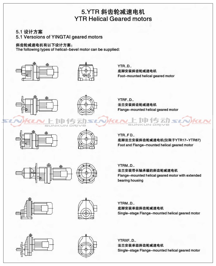 廠家直銷(xiāo)硬齒面 齒輪減速機(jī)R17-R127減速比1.3-289.74 扭矩大示例圖7