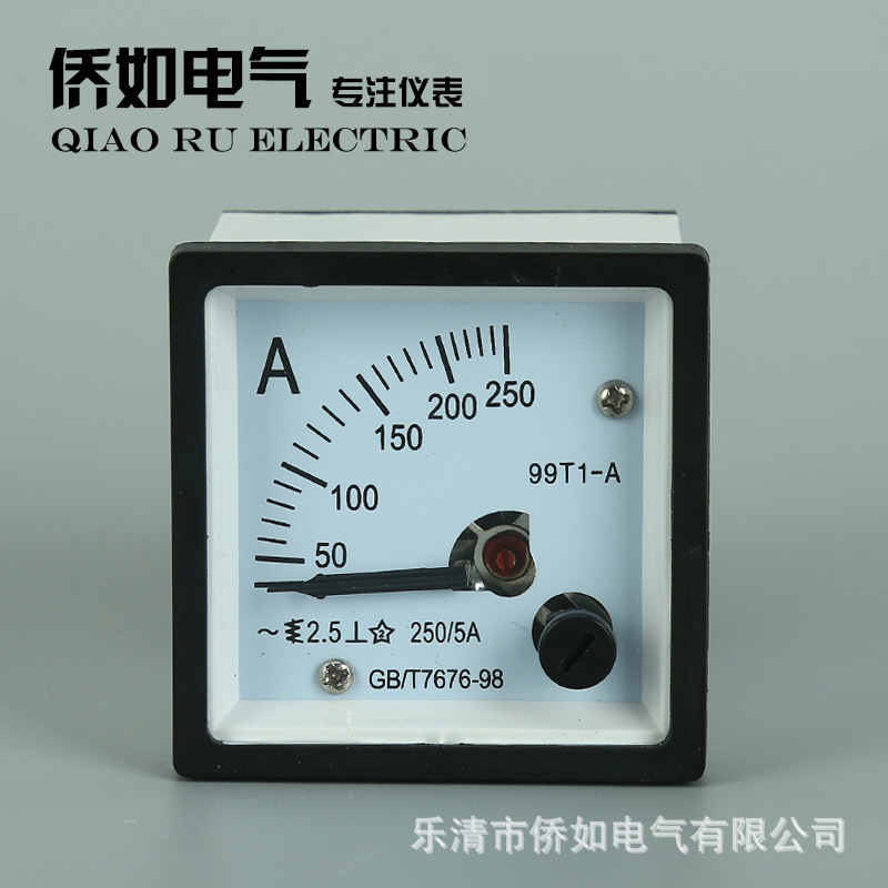 指針式電流表 99T1-A  250A電流測(cè)量電流表 電流測(cè)量?jī)x表示例圖2