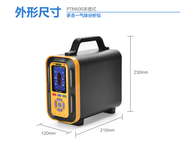 逸云天PTM600-THT手提泵吸式四氫噻吩濃度檢測分析儀記錄儀示例圖7