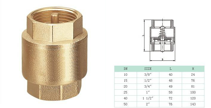 批發 黃銅臥式止回閥 黃銅立式止回閥 襯氟對夾式蝶閥 價格實惠示例圖8