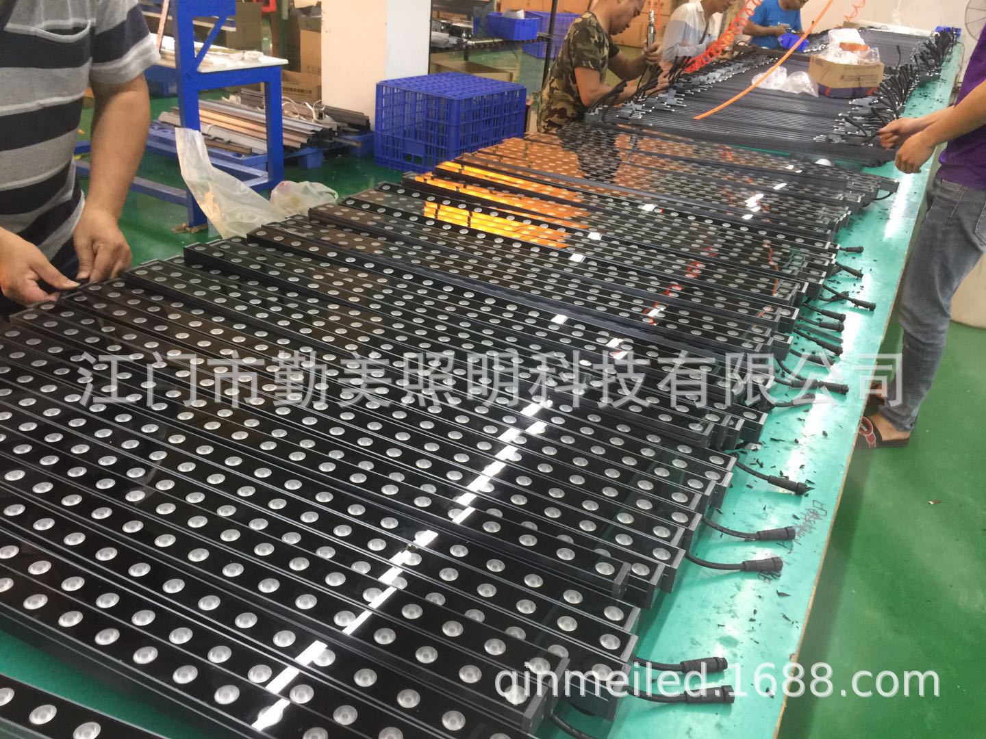 LED18W金黃光線條洗墻燈/18W結構防水洗墻燈/18W結構防水線條燈示例圖6