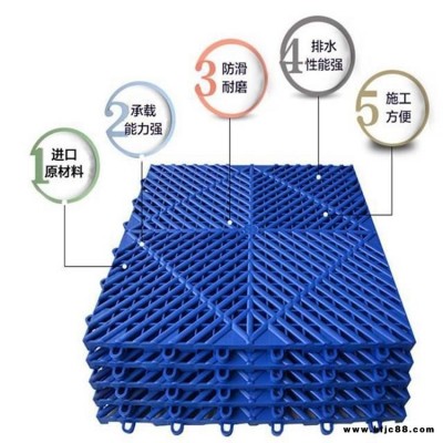 雙利洗車塑料網(wǎng)格板 免挖溝排水拼接格柵 洗車房用新型塑料排水格柵