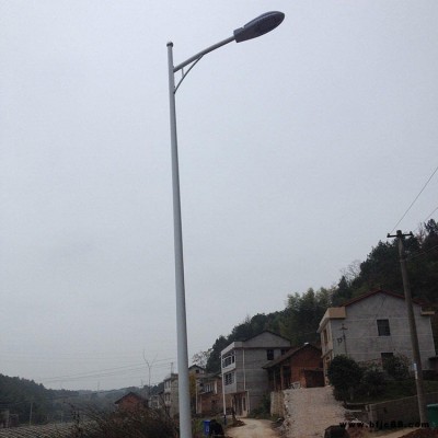 廠家直供自彎臂市電路燈,小區農村建設道路燈配置全,60瓦80瓦高亮防水燈頭現貨批發,英谷光電