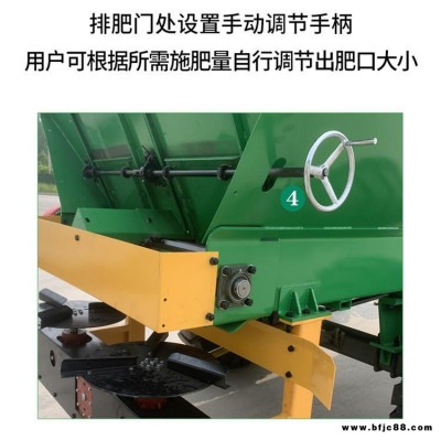 石灰鋪撒機   大容量料箱鋪撒車   銳捷3方牽引式石灰鋪撒機