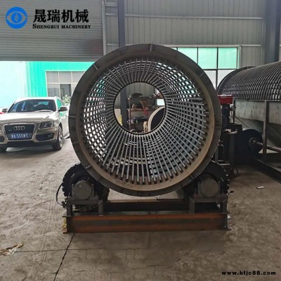 晟瑞機械 篩沙砂石分離機 重型無軸石料篩分機 建筑工地砂石分離機 大中小型號齊全 價格優惠